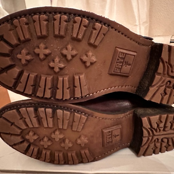 Frye Valerie Shearling Strappy moto boot - Picture 11 of 12